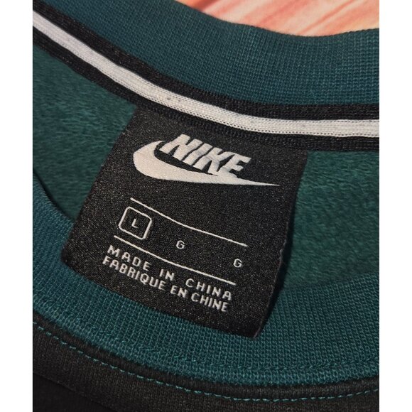Nike Sportswear Mens Large Crewneck Sweatshirt Green - Picture 6 of 10